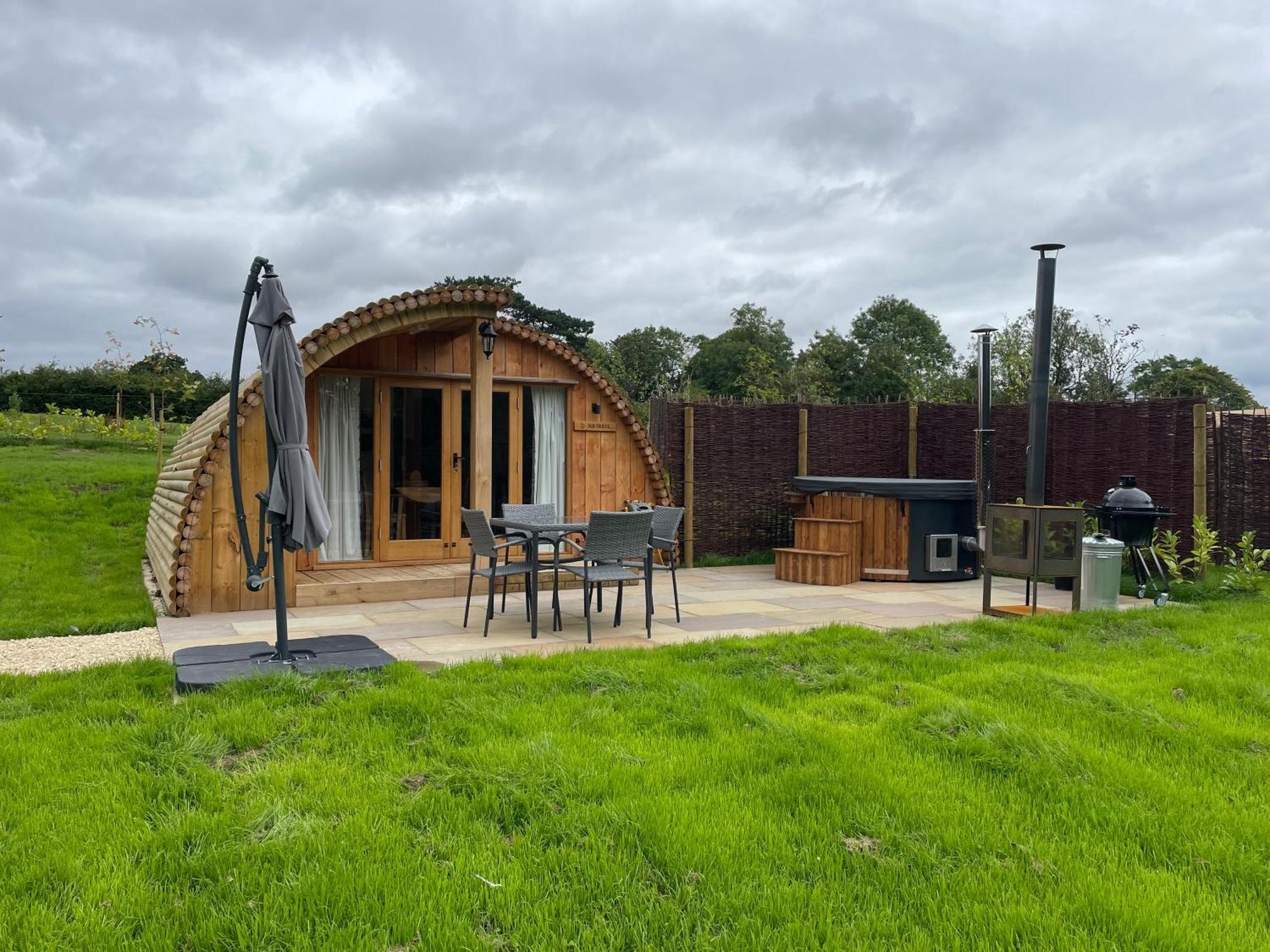 Wimbish Hall Cabins Esterno foto